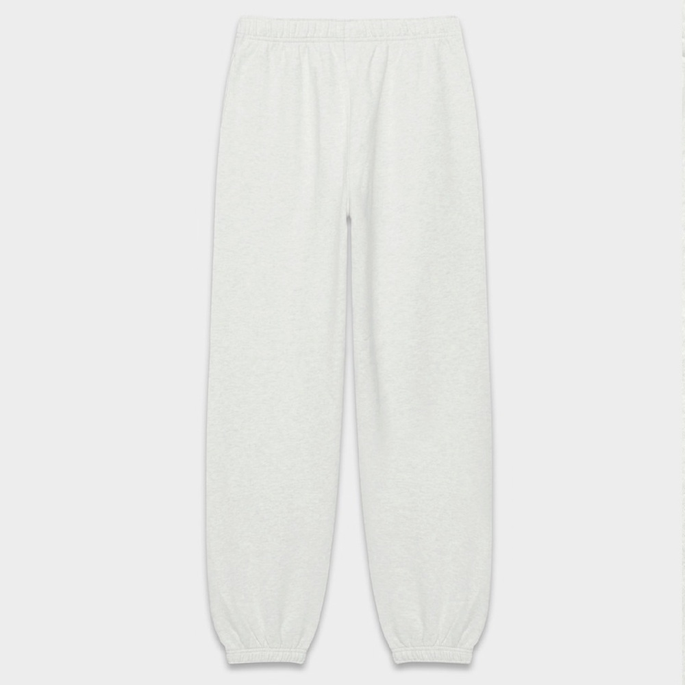 Aritzia sweatfleece cozy sweatpants mega in heather cloud white - Picture 6 of 11